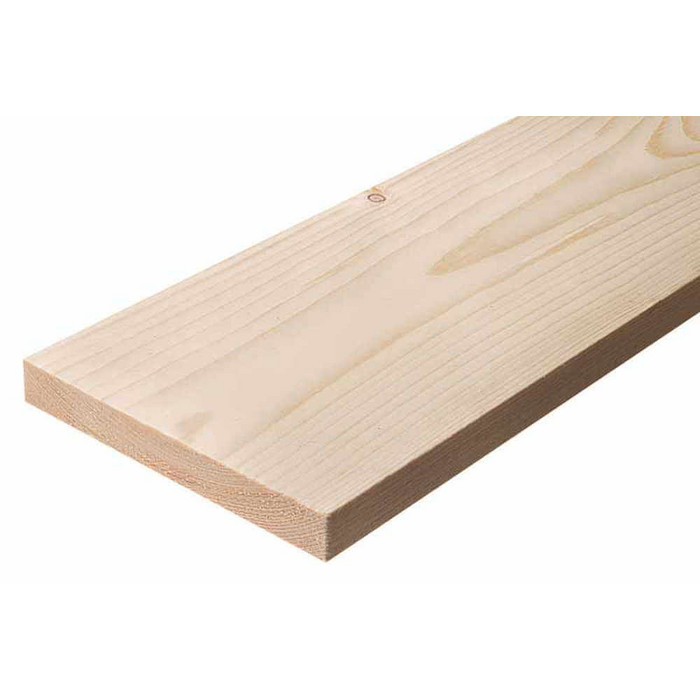 Доска сухая строганная 20х100х4000 сорт 1
